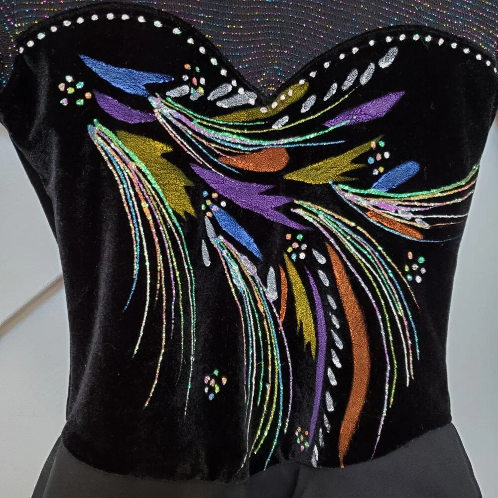 Girls Figure Skating competition Dance Dress Costume